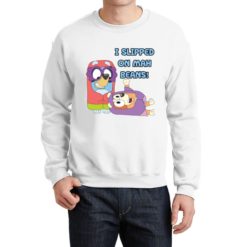 I Slipped On My Beans Crewneck Sweatshirt | Artistshot