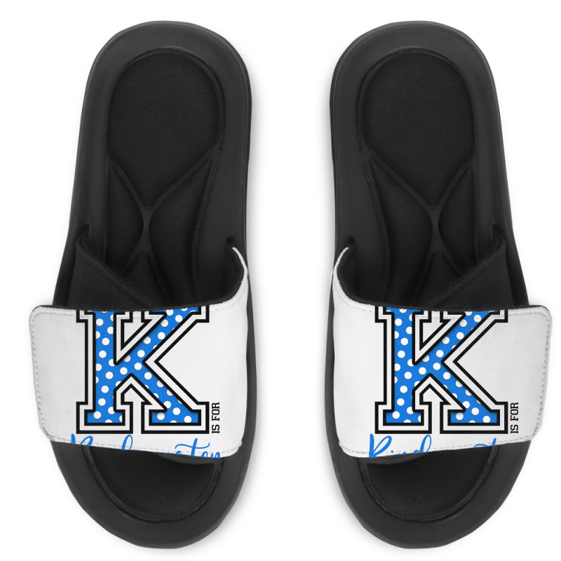 K Is For Kindergarten Slide Sandal | Artistshot