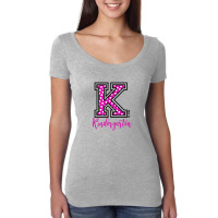 K Is For Kindergarten Women's Triblend Scoop T-shirt | Artistshot