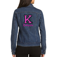 K Is For Kindergarten Ladies Denim Jacket | Artistshot