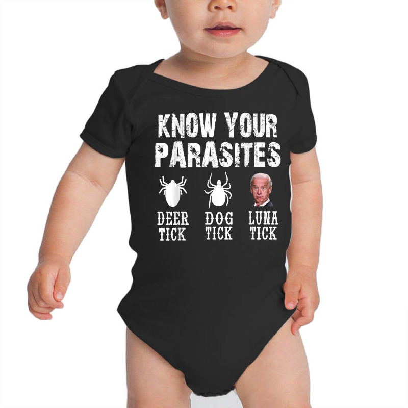 Know Your Parasites Anti Joe Biden T Shirt Baby Bodysuit by nycerecoverdell | Artistshot