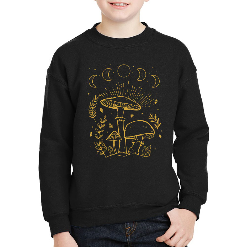 Dark Mushroom Youth Sweatshirt by Richard Art | Artistshot