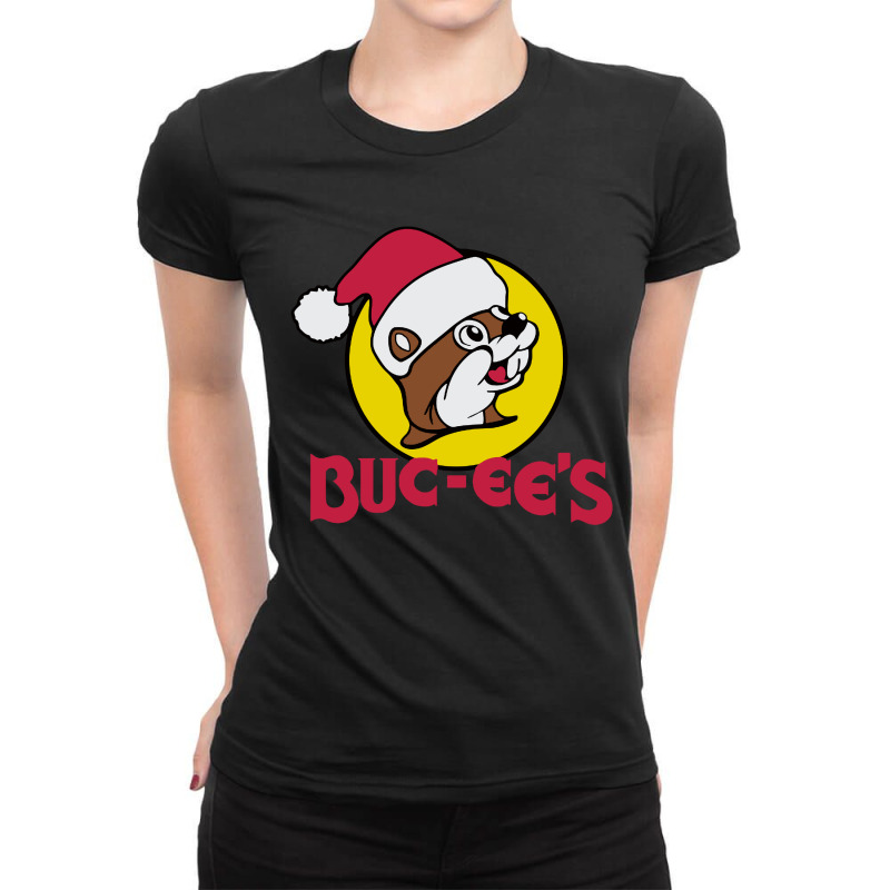 Convenience Store Company Funny Christmas Ladies Fitted T-Shirt by Luluran | Artistshot