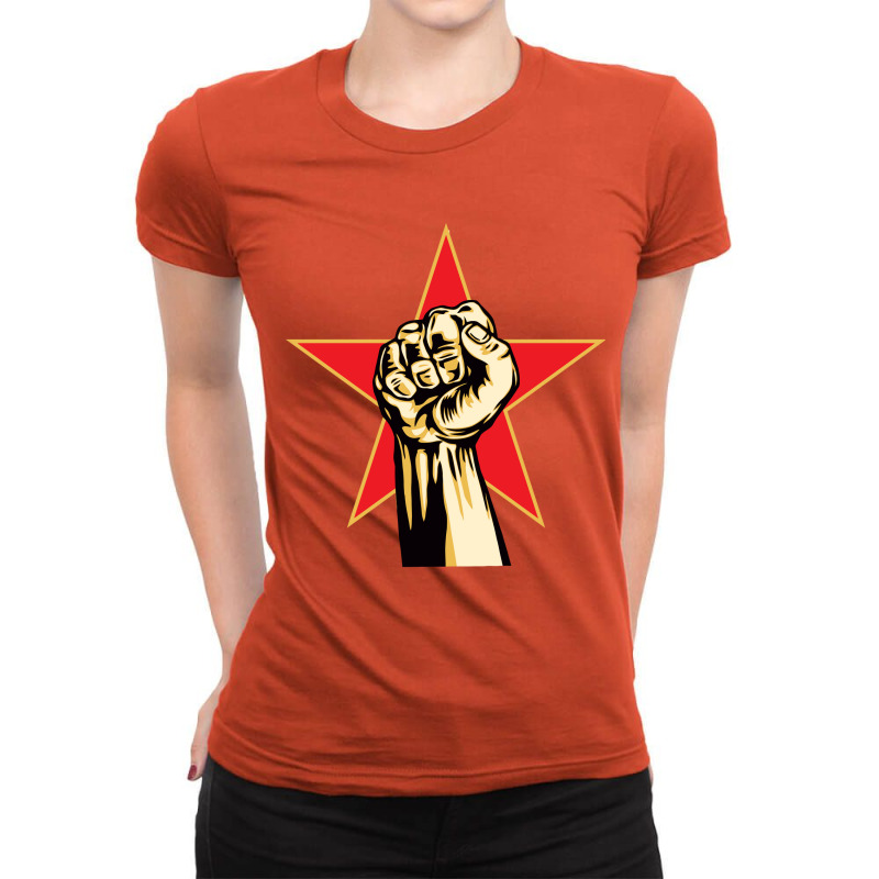 Cool,rage,against,the,machine2 Ladies Fitted T-Shirt by crows | Artistshot