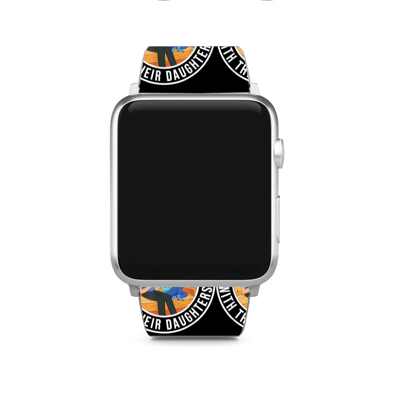 Dad Gifts From Daughter Gamer Fathers Day Dad And Daughter T Shirt Apple Watch Band | Artistshot