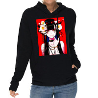 Anime Girl Japanese Aesthetic Lightweight Hoodie | Artistshot