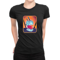 Modern Sculpture Paint Ladies Fitted T-shirt | Artistshot