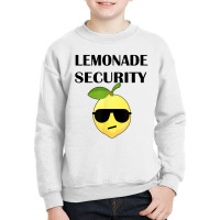 Funny Lemonade Stand Security Youth Sweatshirt | Artistshot