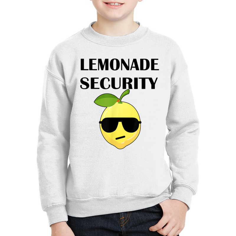 Funny Lemonade Stand Security Youth Sweatshirt by Palisade | Artistshot