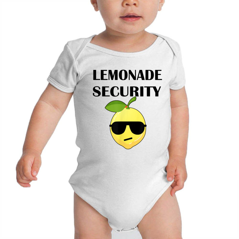 Funny Lemonade Stand Security Baby Bodysuit by Palisade | Artistshot