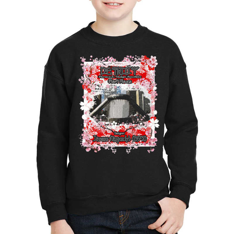 Detroit Hart Plaza Asian American Pacific Islander Japan Youth Sweatshirt by nbobatiga | Artistshot