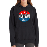 Gavin Newsom 2024 Presidential Vintage Hoodie | Artistshot