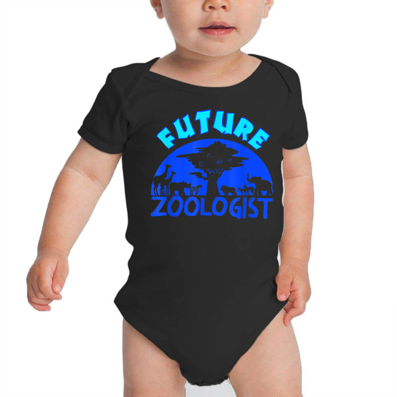 Future Zoologist Cute Zoology Students Funny Zoo Keeper Gift T Shirt Baby Bodysuit by adrienskradski | Artistshot