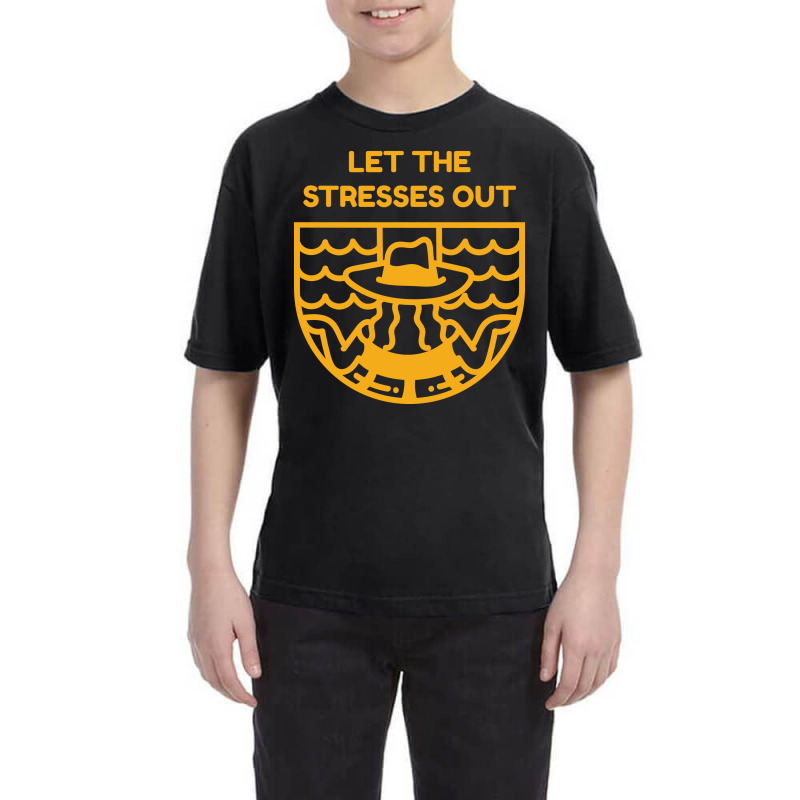 Let The Stresses Out Youth Tee by Spot Of merch | Artistshot