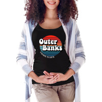 Vintage Outer Banks Pogues For Life Maternity Scoop Neck T-shirt | Artistshot