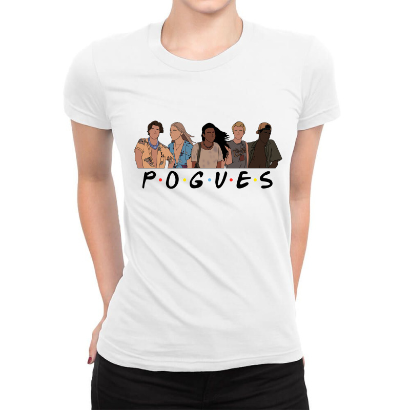 Outer Banks Pogues Ladies Fitted T-Shirt by Cosby | Artistshot