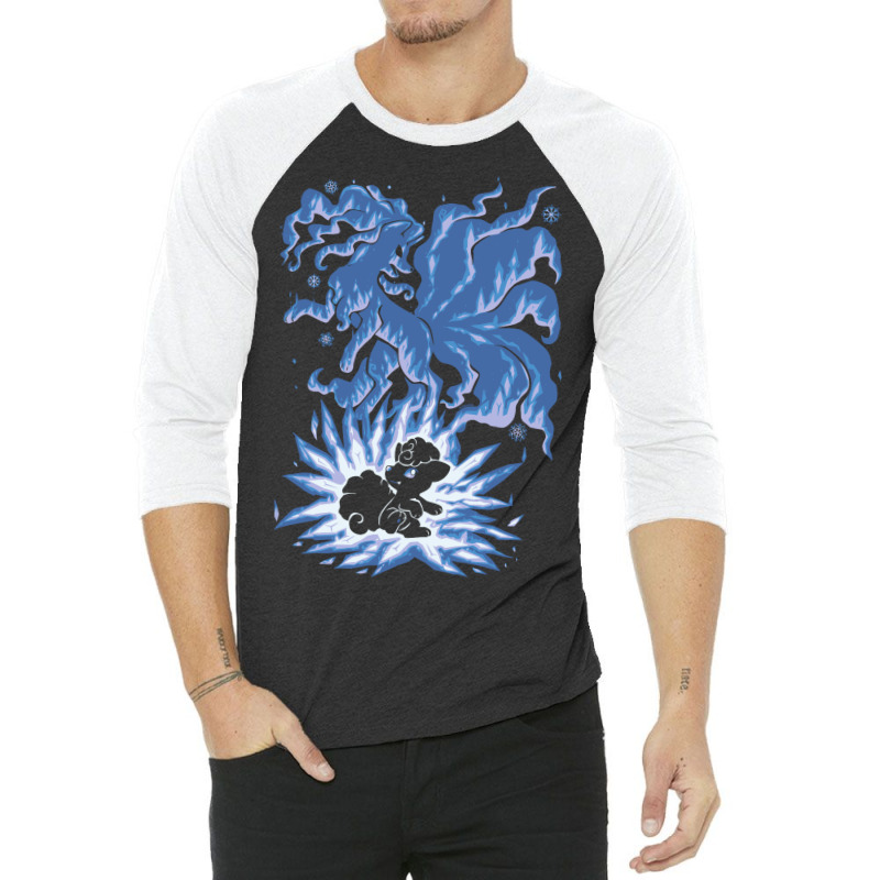 The Ice Tailed Fox Within 3/4 Sleeve Shirt | Artistshot