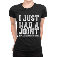 Joint Replacement   Knee Joint Replacement Ladies Fitted T-shirt | Artistshot