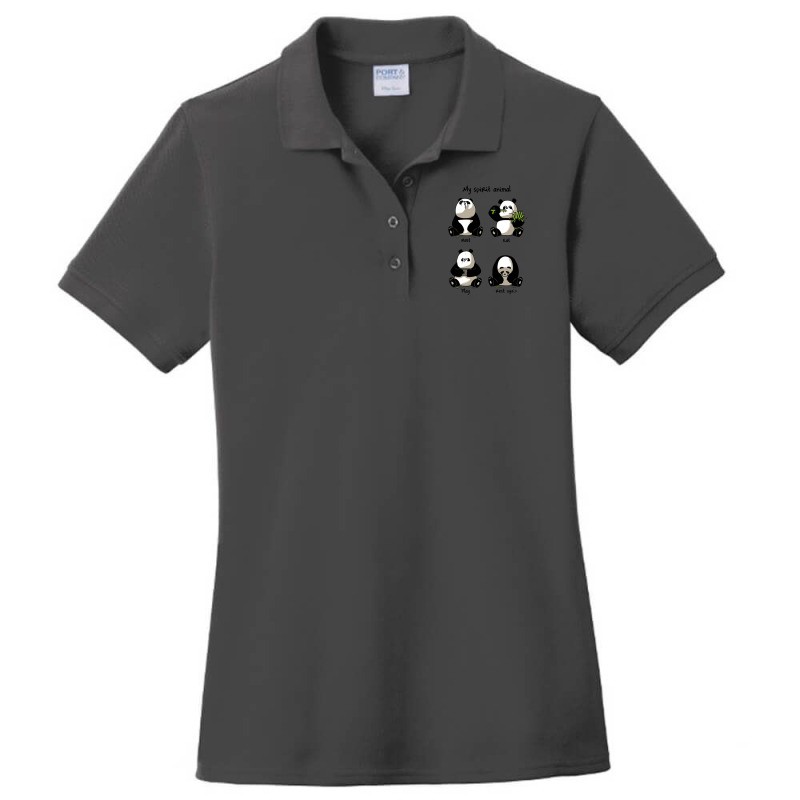 My Spirit Animal Ladies Polo Shirt by Robertos | Artistshot