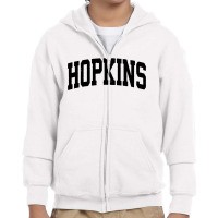 Hopkins Minnesota Mn Vintage Youth Zipper Hoodie | Artistshot