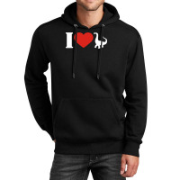 I Love Dinosaurs Funny Wild Animal Unisex Hoodie | Artistshot