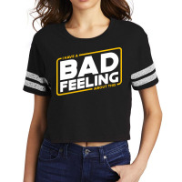 Bad Feeling Scorecard Crop Tee | Artistshot