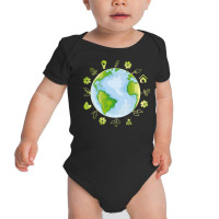 Natural Reserve T Shirtnature Conservation Climate Protection Environm Baby Bodysuit | Artistshot