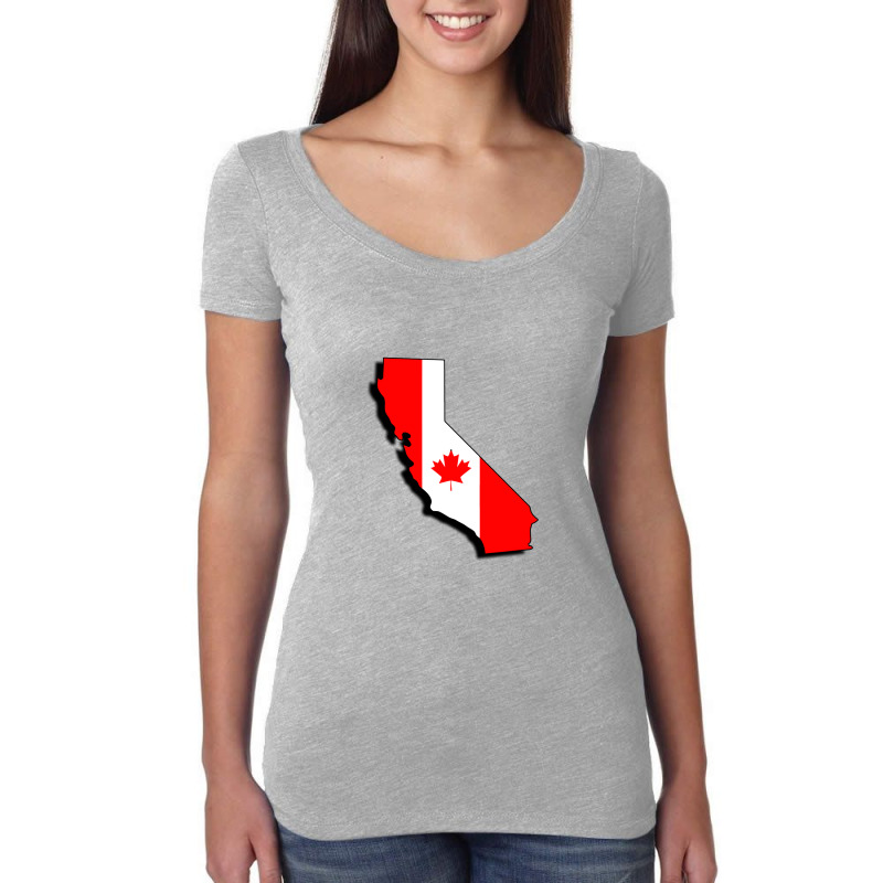 Canadians In California   T Shirt Women's Triblend Scoop T-shirt by BABYDOLL | Artistshot