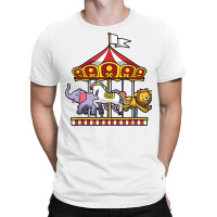 Horse Carousel Cute Carnival Ride Animals Circus T Shirt T-shirt | Artistshot