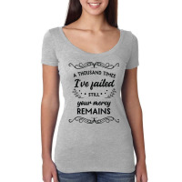 I've Failed Still Your Mercy Remains Novelty Christian Item T Shirt Women's Triblend Scoop T-shirt | Artistshot