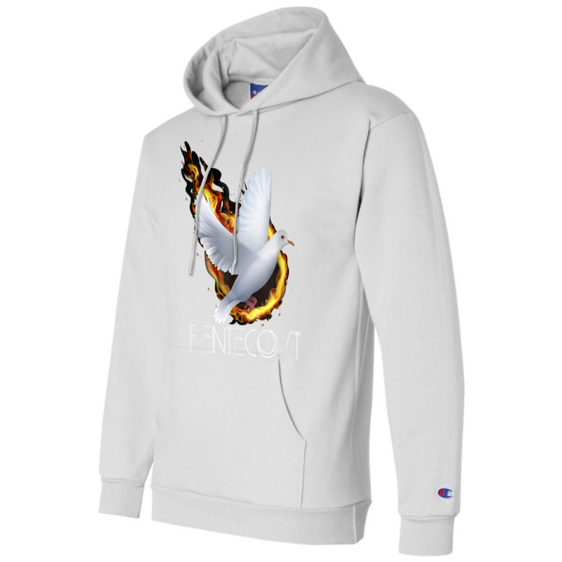 Pentecost Doves Tongues Of Fire Flame Acts Holy Spirit Gifts T Shirt Champion Hoodie | Artistshot