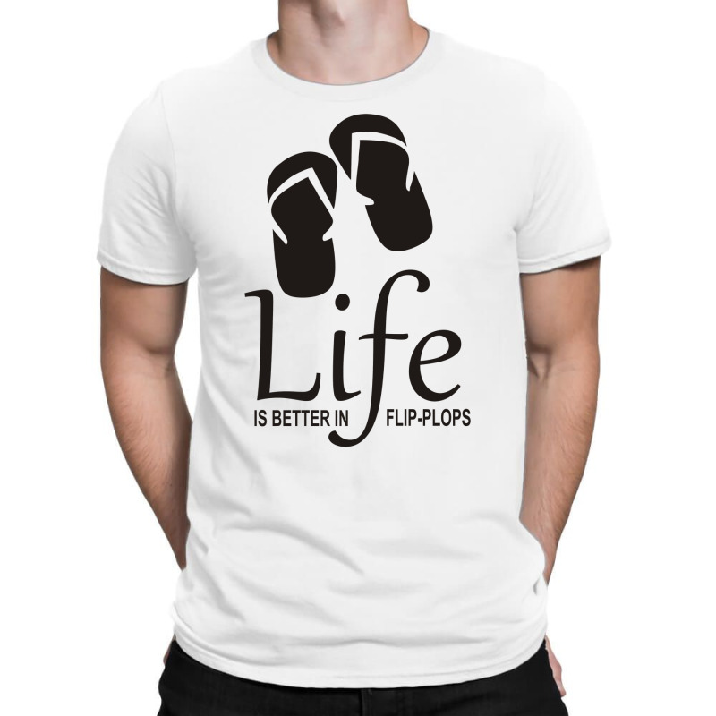 Funny Life Of Flip Plops T-shirt | Artistshot