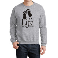 Funny Life Of Flip Plops Crewneck Sweatshirt | Artistshot