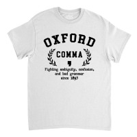 Funny English Grammar Nerd Classic T-shirt | Artistshot