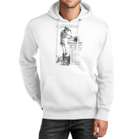 Pondering Skeleton Unisex Hoodie | Artistshot