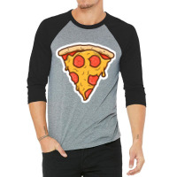 Cool,pizza,cartoon,image 3/4 Sleeve Shirt | Artistshot