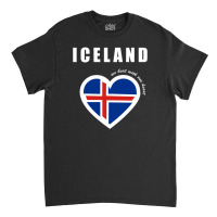 Ice Land Funny Flag Internationally Classic T-shirt | Artistshot