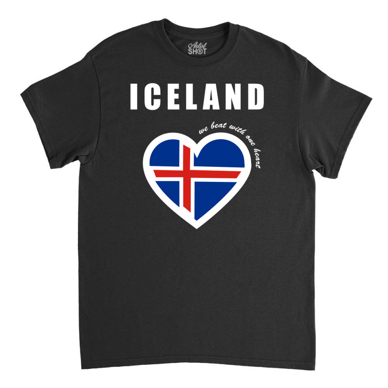 Ice Land Funny Flag Internationally Classic T-shirt by heart eye | Artistshot