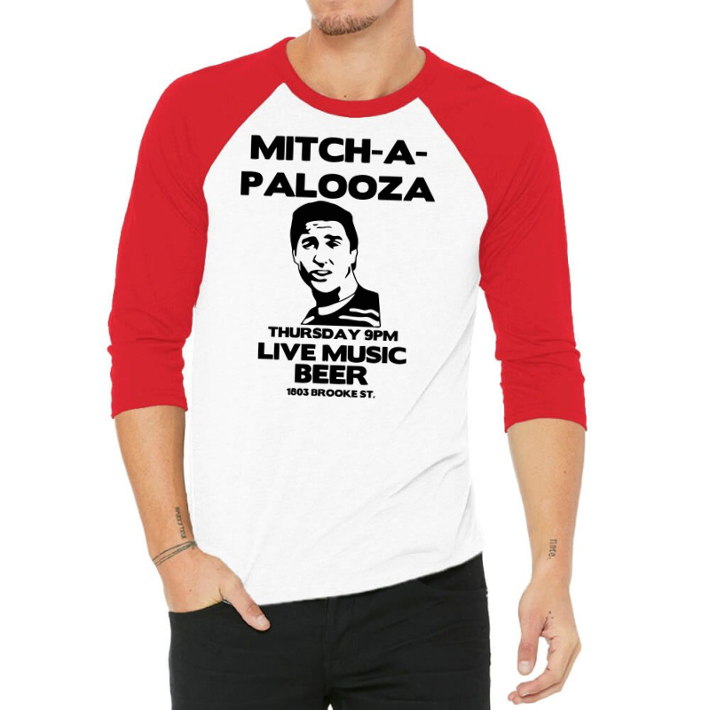 Mitch A Palooza 3/4 Sleeve Shirt | Artistshot