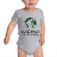 Karma Comes And Goes Baby Bodysuit | Artistshot