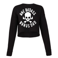 One Bonus Step Dad Cropped Sweater | Artistshot