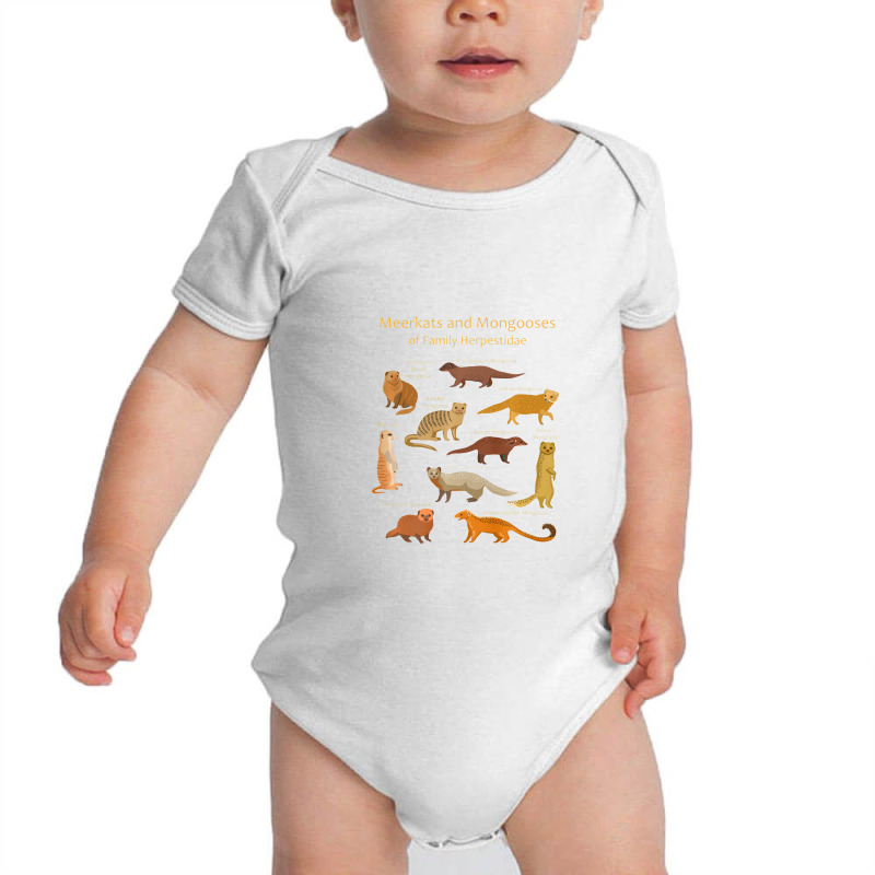 Meerkat And Mongoose Species Premium Baby Bodysuit by celanasubek | Artistshot