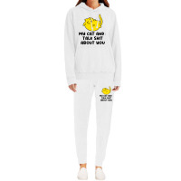 My Cat And I Talk Shit About You Hoodie & Jogger Set | Artistshot