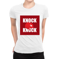 Red Knuckles Meme Ladies Fitted T-shirt | Artistshot