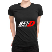 Initial D Anime Manga Drift Race Jdm Ladies Fitted T-shirt | Artistshot