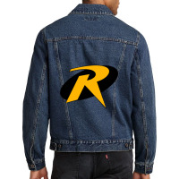 Robin Yellow Men Denim Jacket | Artistshot