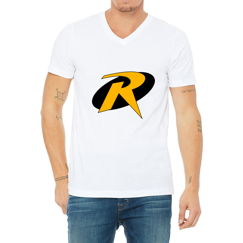 Robin V-Neck Tee by apolitery | Artistshot