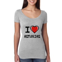 I Love Asturias Women's Triblend Scoop T-shirt | Artistshot