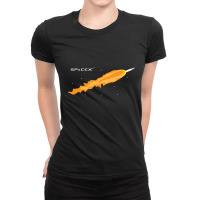 Spacex Rocket Ladies Fitted T-shirt | Artistshot