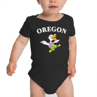 Eugene Oregon College Sports Vacation Souvenir Novelty Gift T Shirt Baby Bodysuit | Artistshot